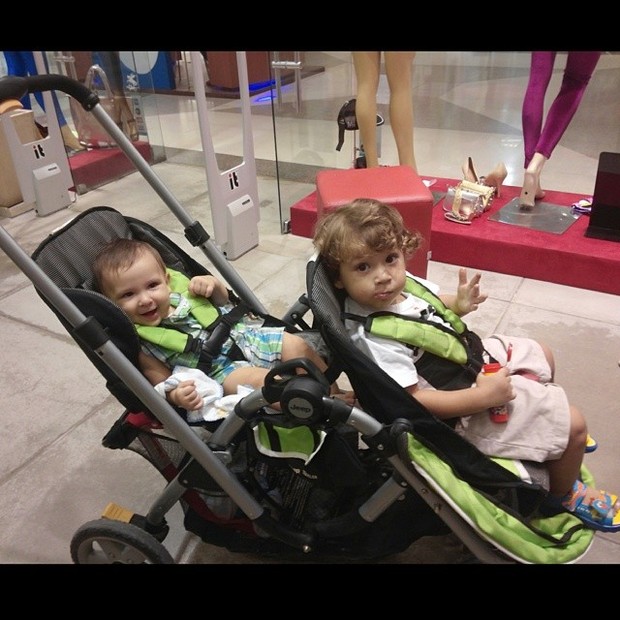 Priscila Pires posta foto dos filhos (Foto: Instagram / Reprodução)