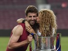 Shakira comemora vitória de Barcelona na Copa do Rei