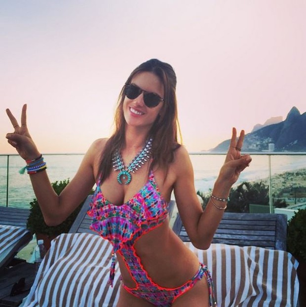 Alessandra Ambrosio (Foto: Instagram / Reprodução)