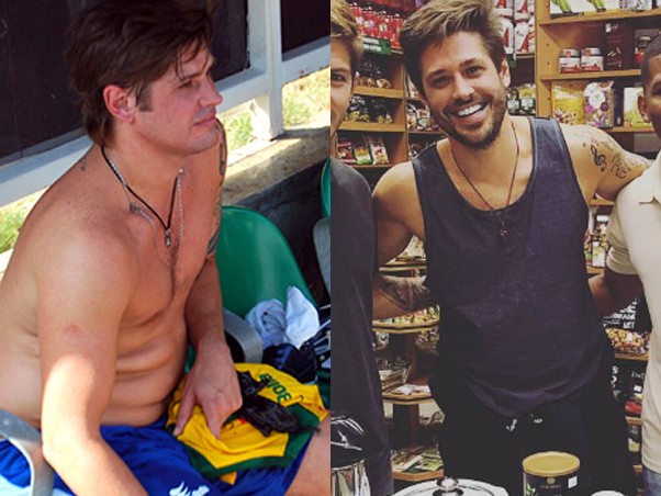 Dado Dolabella antes e depois (Foto: Reprodução/Instagram)