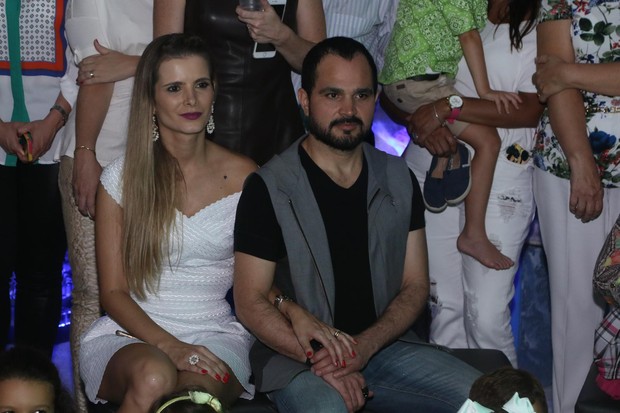 Luciano e Flavia (Foto: Marcelo Brammer e Thiago Duran / AgNews)