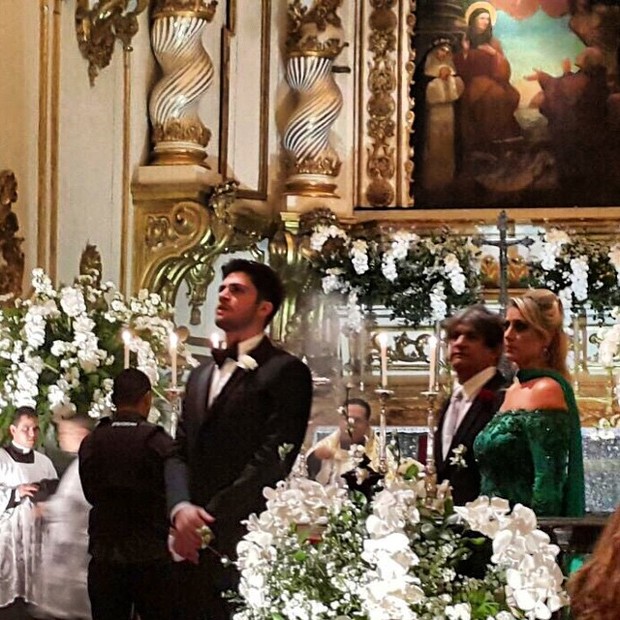 Rodrigo Godoy em seu casamento com Preta gil no Rio (Foto: Instagram/ Reprodução)