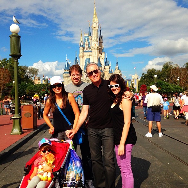 Ticiane e familia na Disney (Foto: Reprodução/ Instagram)