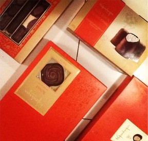 Fani posta foto de chocolates (Foto: Instagram / Reprodução)