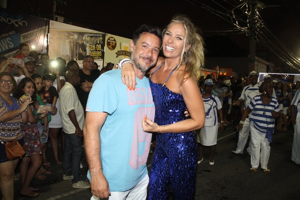 Adriane Galisteu e o marido, o empresário Alexandre Iodice (Foto: Thyago Andrade/AgBrazil News)
