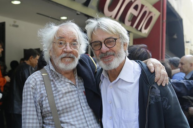 Luiz Serra e ZéCarlos Machado (Foto: Alessandra Gerzoschkowitz/ EGO)