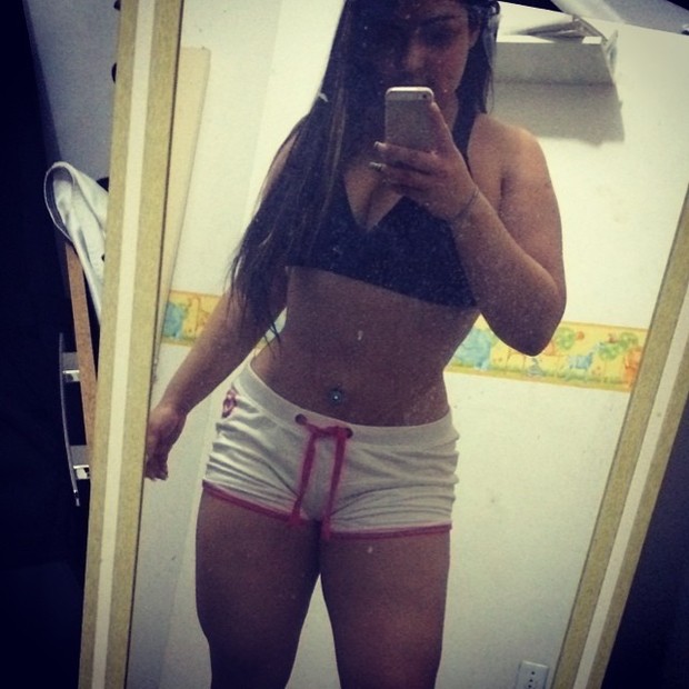Mulher Melancia posa de top e shortinho (Foto: Instagram/ Reprodução)