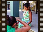 Namorada de Eike Batista exibe barriguinha saliente em foto