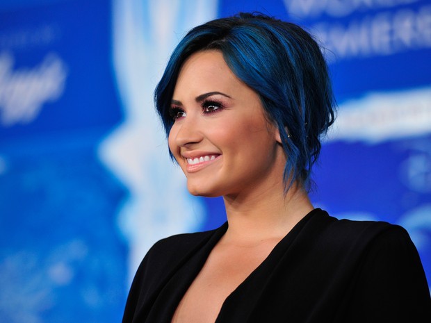 Demi Lovato em première de filme em Los Angeles, nos Estados Unidos (Foto: Frederick M. Brown/ Getty Images/ AFP)