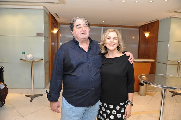 Otavio Augusto e  Irene Ravache (Foto: Bia Alves / AgNews)
