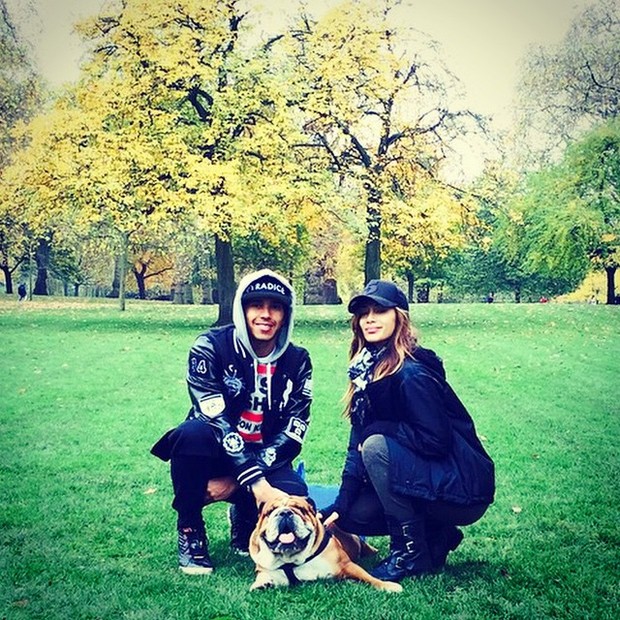 Lewis Hamilton e Nicole Scherzinger  (Foto: Instagram / Reprodução)