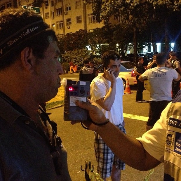 Sérgio Mallandro é parado em blitz da Lei Seca no Rio (Foto: Instagram/ Reprodução)