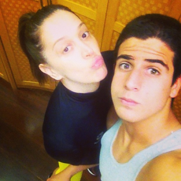 Claudia Raia e o filho, Enzo (Foto: Instagram / Reprodução)
