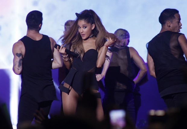 Ariana Grande faz show em São Paulo (Foto: Celso Tavares/EGO)