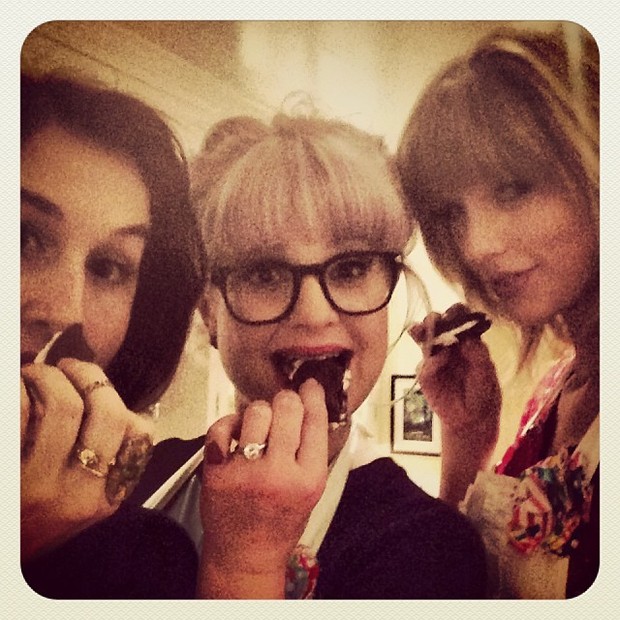Claire Winter, Taylor Swift e Kelly Osbourne (Foto: Instagram/ Reprodução)