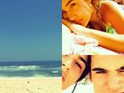 Lívian Aragão curte férias entre praia e namoro