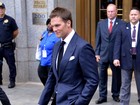 Após boatos de separação, Tom Brady vai de aliança a audiência nos EUA