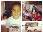 Ronaldo posta foto de farra dos filhos e brinca: 'Operação Bagunça'
