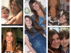 Cristiana Oliveira parabeniza a filha Antônia e divulga fotos antigas
