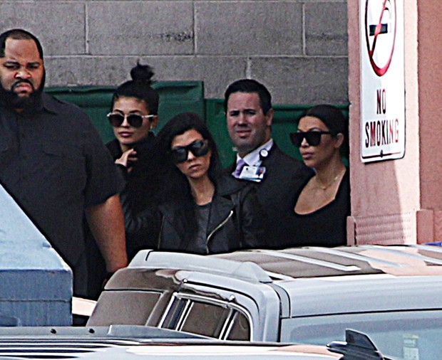 Kylie Jenner, Kourtney kardashian e Kim Kardashian (Foto: AKM-GSI)