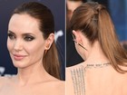 Joias de Angelina Jolie chamam atenção em première nos EUA