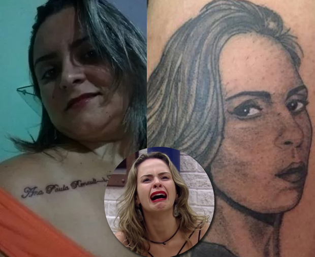 Tatuagens de fãs para Ana Paula Renault (Foto: Reprodução)