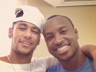 Neymar posta foto e dá força para Thiaguinho: 'Te amo'