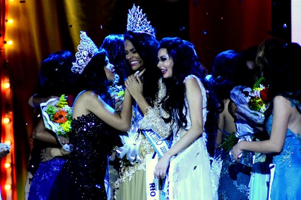 Thayná Albuquerque vence o concurso Miss Universo RJ (Foto: Roberto Teixeira/EGO)