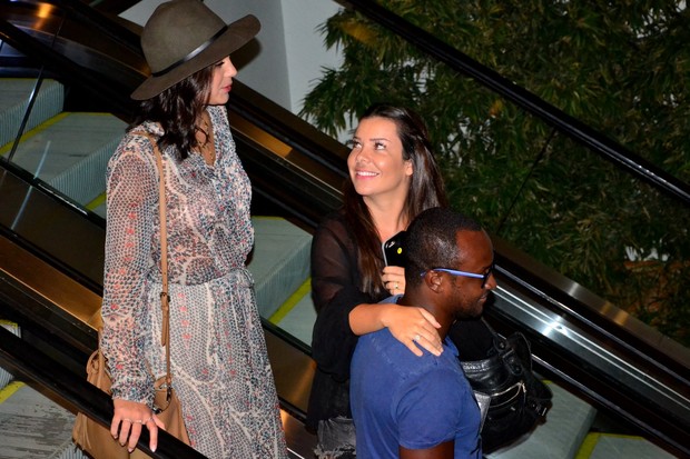 Thiaguinho, Fernanda Souza e Bruna Marquezine (Foto: WEBERT BELICIO /BRAZIL NEWS)