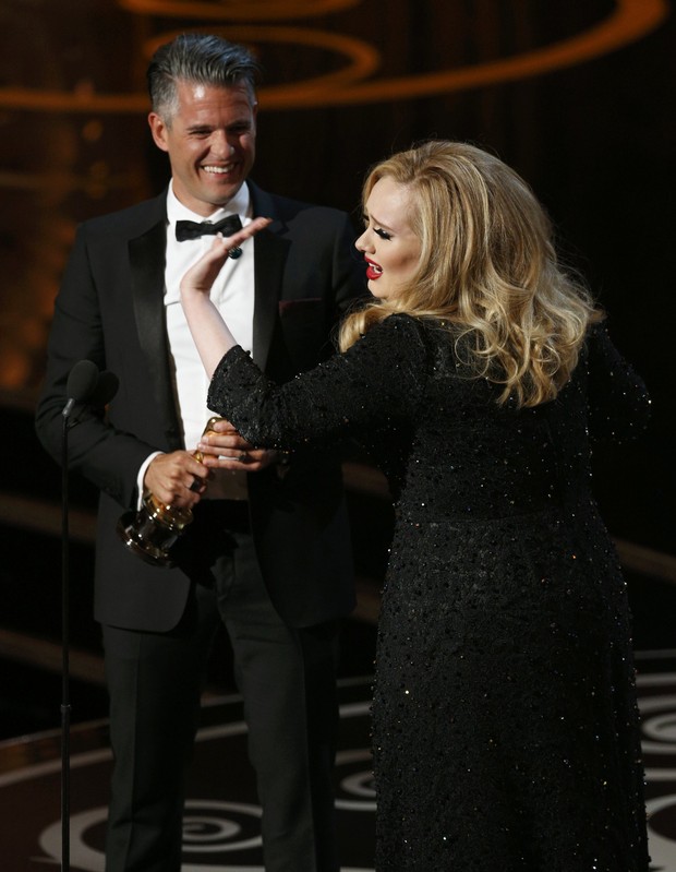 Adele no Oscar (Foto: Reuters/Agência)