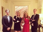 Paris Hilton posa com os irmãos: ‘Amo minha linda família’