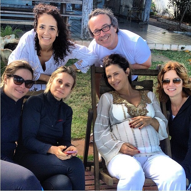Guilhermina Guinle e amigos (Foto: Instagram / Reprodução)