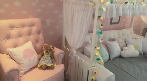 Deborah Secco mostra nova decoração do quarto da filha (Foto: Reprodução/Instagram)