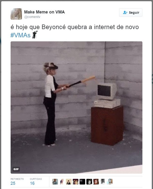 Internautas comentam apresentação de Beyoncé (Foto: Twitter / Reprodução)