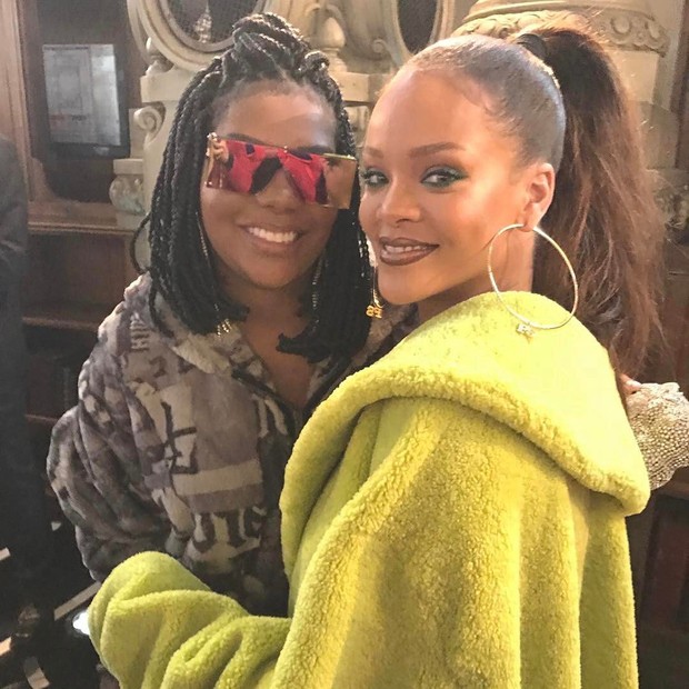 Ludmilla e Rihanna (Foto: Reprodução / Instagram)