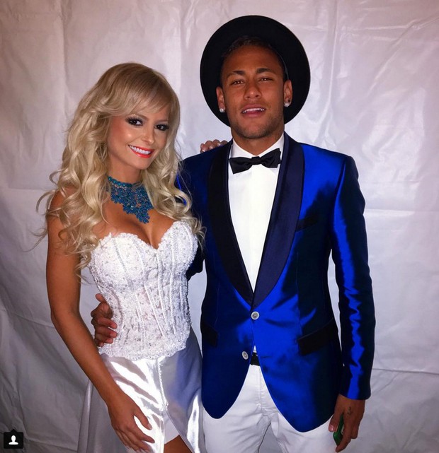 Jhenny Andrade e Neymar (Foto: Instagram / Reprodução)