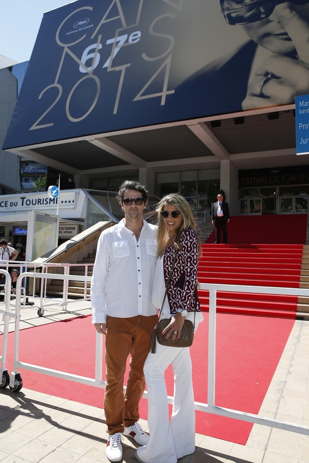 Marcelo Serrado e Roberta Fernandes (Foto: Felipe Panfili/Agnews)