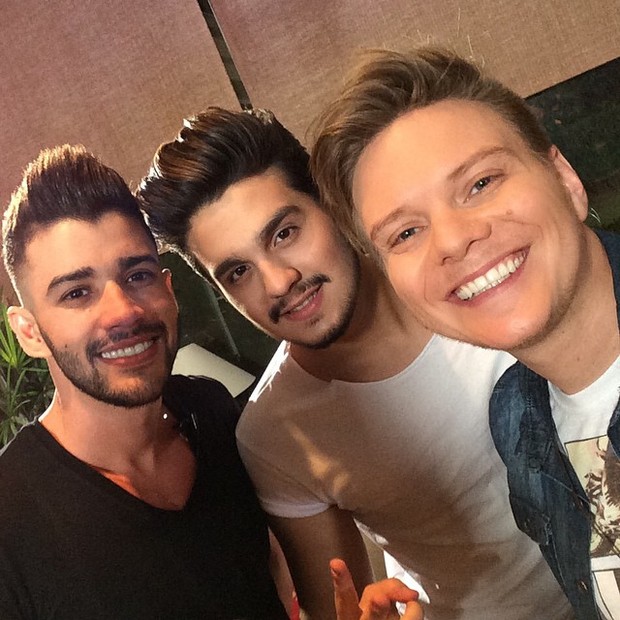 Gusttavo Lima, Luan Santana e Michel Teló (Foto: Instagram/ Reprodução)