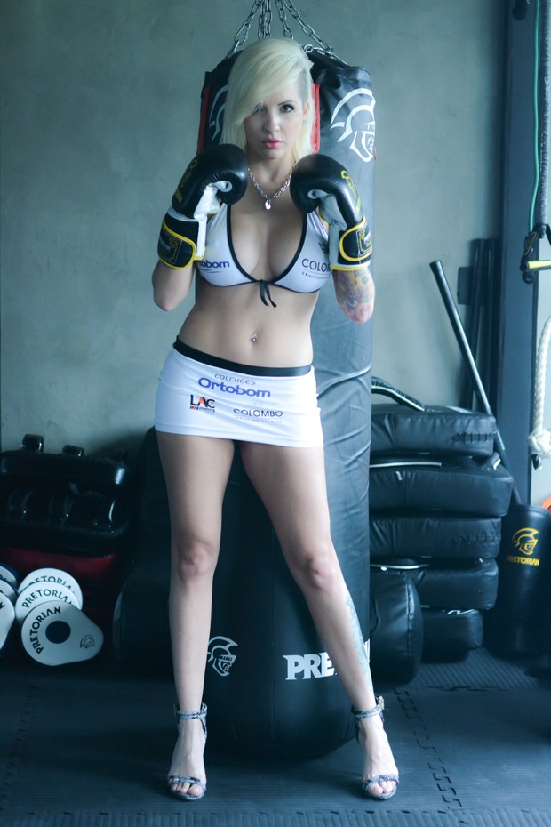 Clara Aguilar (Foto: Caio Duran  Jungle Fight/  CDC Shows e Eventos)