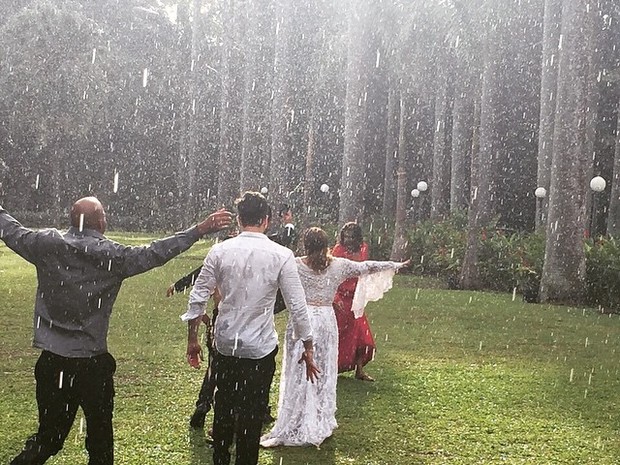 Famosos na festa de casamento de Preta Gil e Rodrigo Godoy em Santa Teresa, no Centro do Rio (Foto: Instagram/ Reprodução)