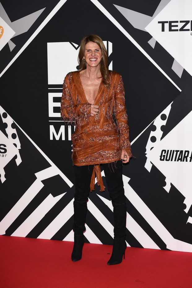 Anna Dello Russo no MTV EMA 2015 (Foto: Getty Images)