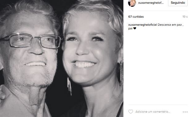 Pai da Xuxa falece (Foto: Instagram / Reprodução)