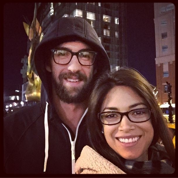 Michael Phelps e Nicole Johnson (Foto: Instagram/Reprodução)