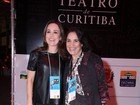 Gabriela Duarte e Regina Duarte vão a festival de teatro em Curitiba