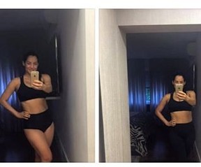 Monica Carvalho faz antes e depois (Foto: Instagram / Reprodução)