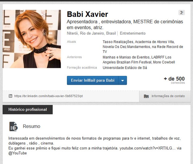 Babi Xavier (Foto: Linked / Reprodução )
