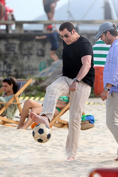 John Travolta (Foto: Delson Silva e André Freitas / AgNews)