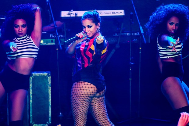Anitta faz show em boate em São Paulo (Foto:  Manuela Scarpa/Photo Rio News)