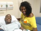 Ex-BBB Angélica coloca silicone e posta fotos no hospital: 'Queria peitão'