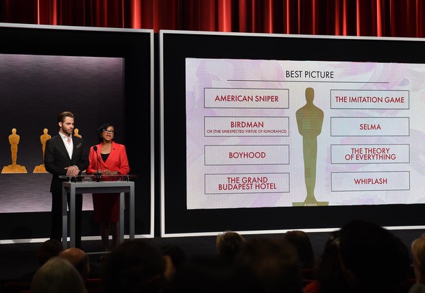 Anúncio dos indicados ao Oscar (Foto: AFP)